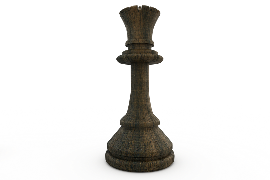 Transparent Black Queen Chess Piece Isolated with Shadow Effect - Download Free Stock Images Pikwizard.com