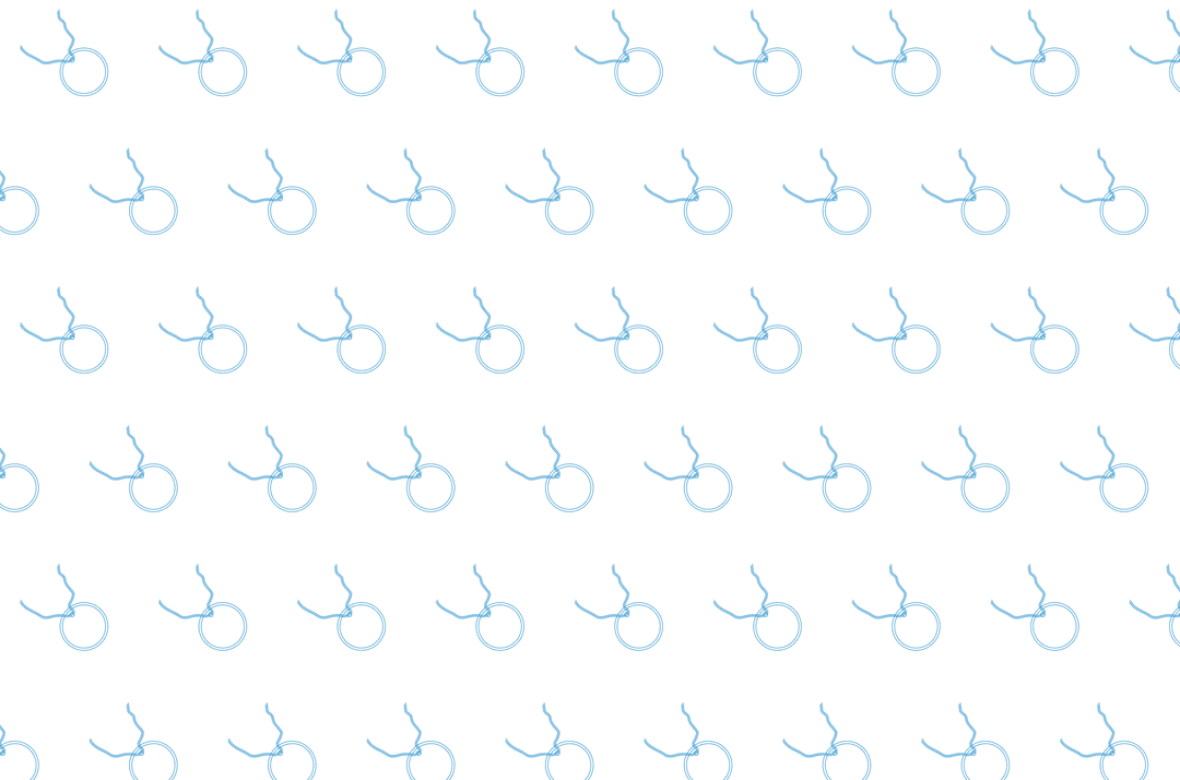 Seamless Handcuff Pattern on Transparent Background