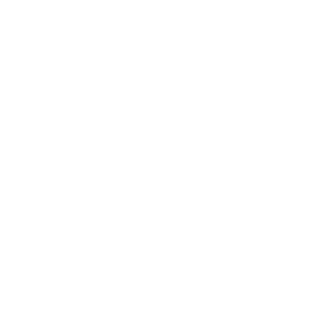 White Upward Arrow Illustration on Transparent Background
