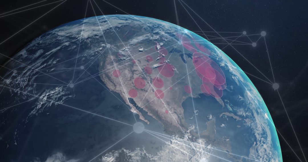 Global Connectivity and Data Networking Over Blue Planet