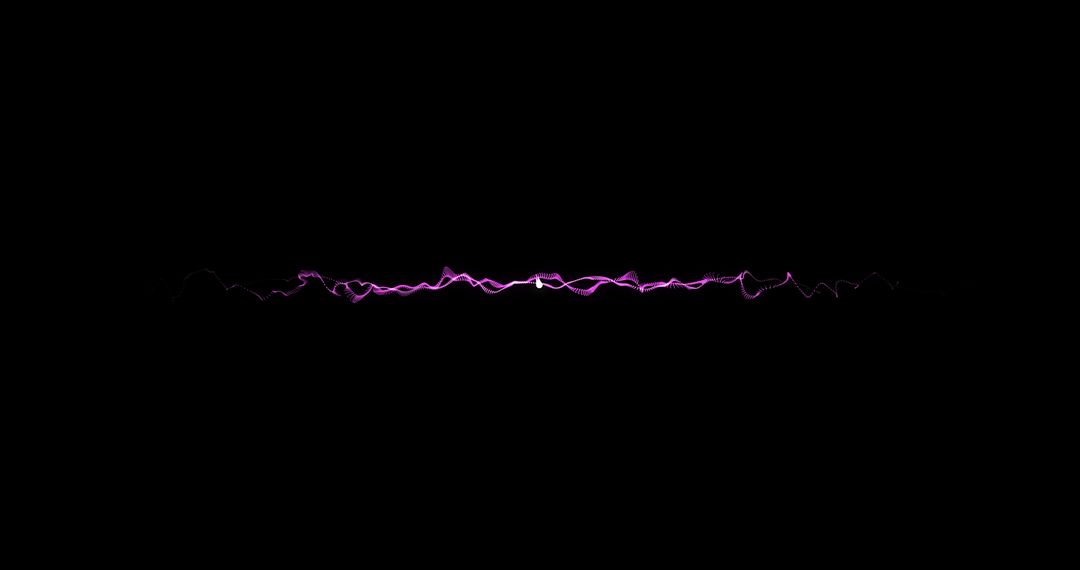 Bursting Purple Light Trails on Black Background