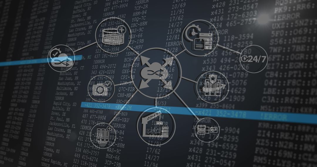 Network Connections Over Data Processing Interface