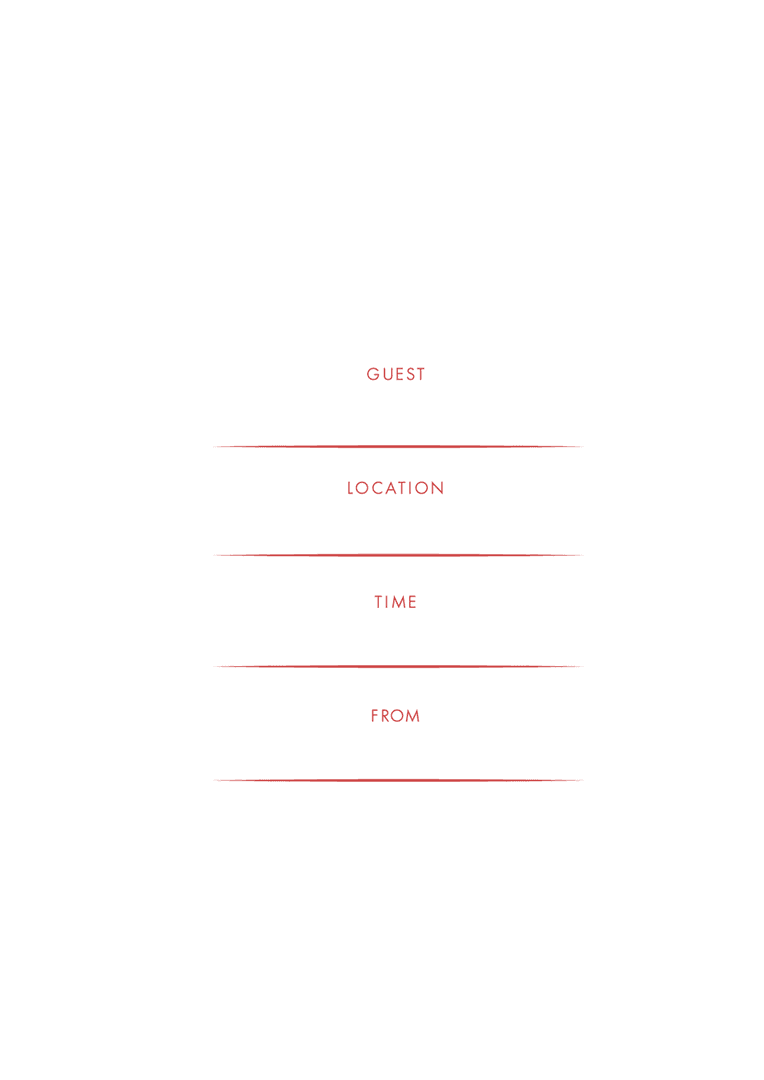 Elegant Isolated Invitation Card Template on Transparent Background