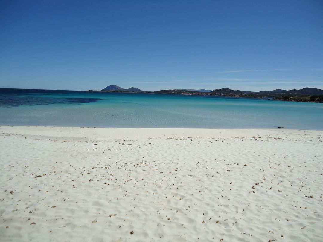 Pristine White Sand Beach with Turquoise Waters on a Sunny Day - Free Images, Stock Photos and Pictures on Pikwizard.com