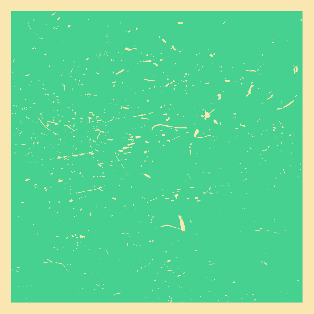 Vintage Grunge Abstract Texture on Transparent Background