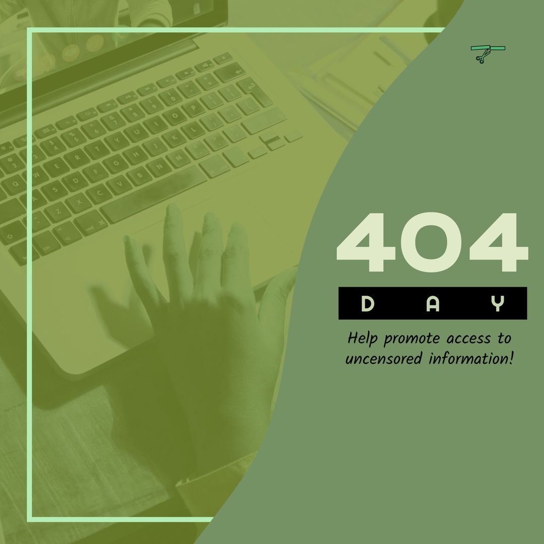 Hands Typing on Laptop Signifying Internet Censorship Awareness