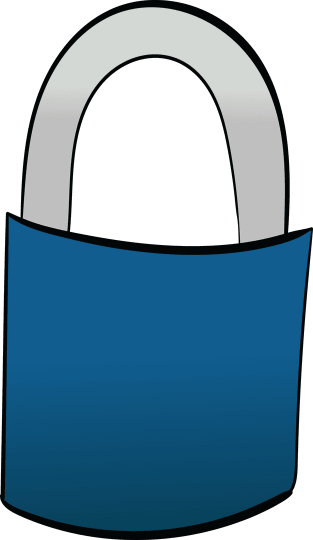 Transparent Digital Blue Bag Illustration on Varied Background