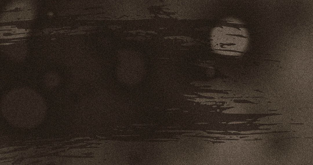 Abstract Brown Smudges with Floating Spots