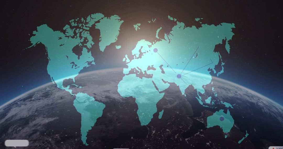Global Network Connectivity Across a Digital Earth