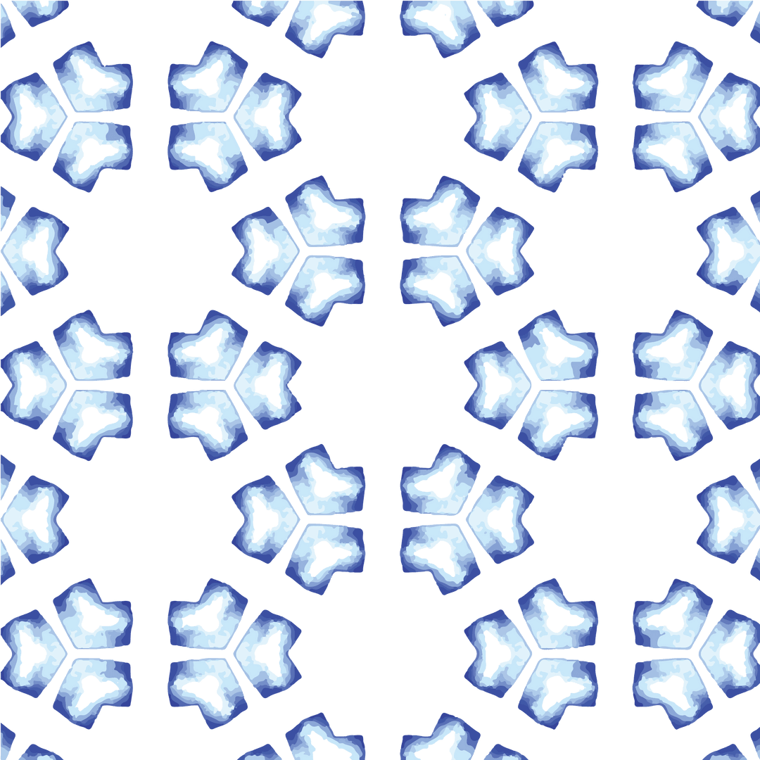 Transparent Abstract Blue Pattern Vector Illustration