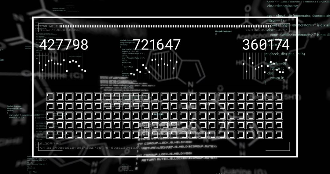 Digital Data Analytics Flow in Technology Concept