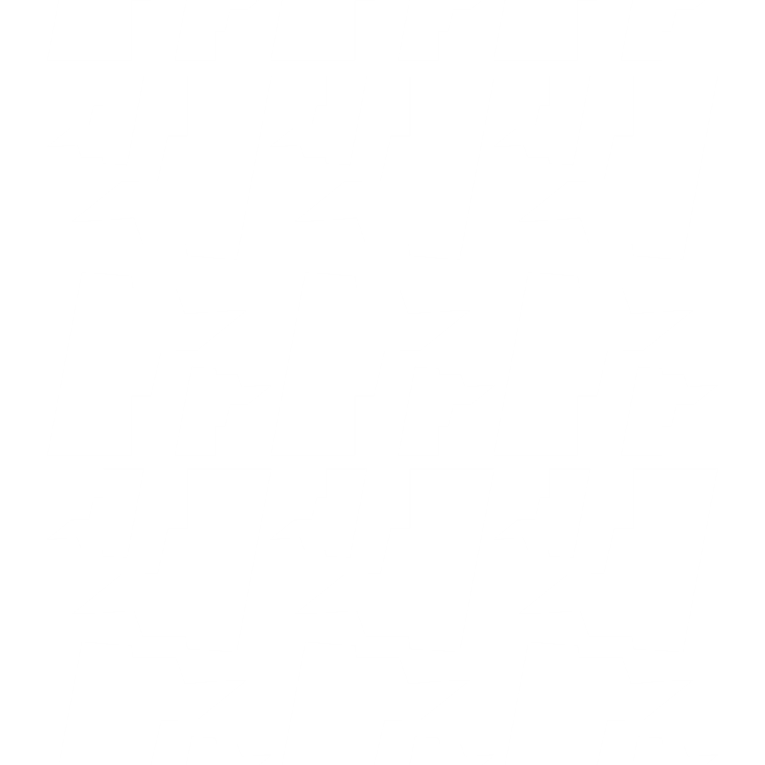 White Speech Bubbles Pattern on Transparent Background