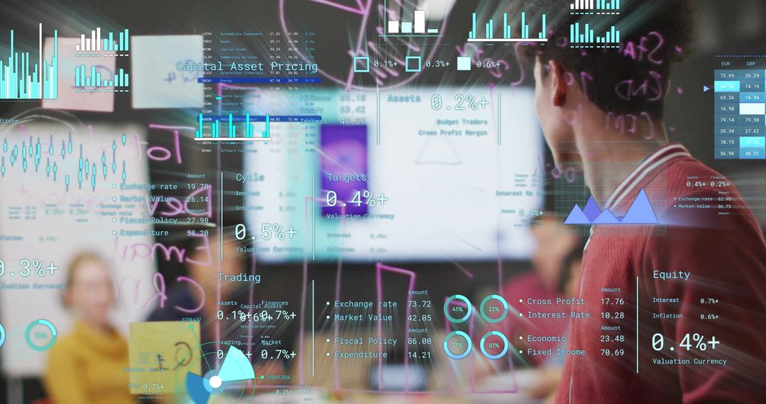 Financial Analysis and Data Visualization in Modern Office