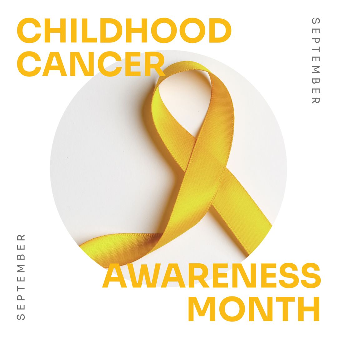 Childhood Cancer Awareness Month Yellow Ribbon - Download Free Stock Templates Pikwizard.com