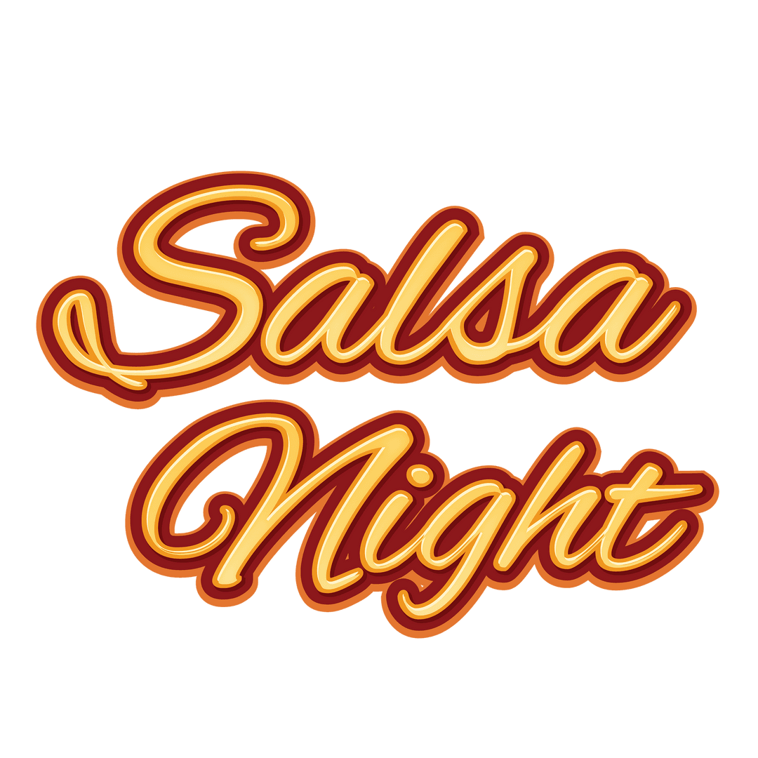 Salsa Night Event Text on Transparent Background Vector - Download Free Stock Images Pikwizard.com