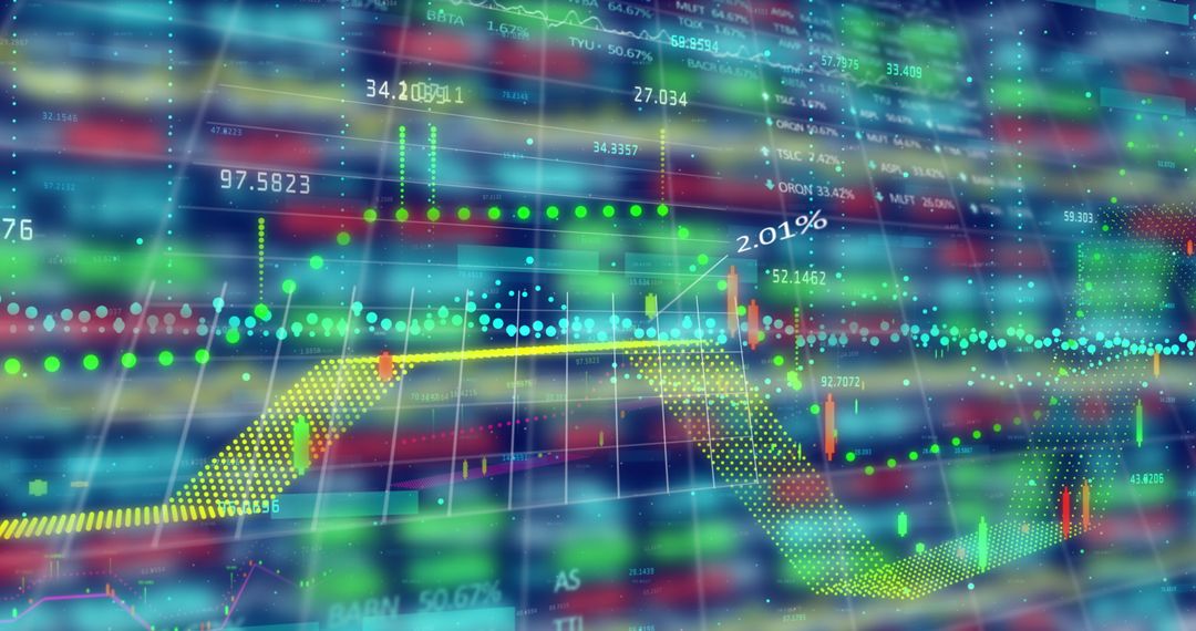 Abstract Representation of Financial Data Analytics