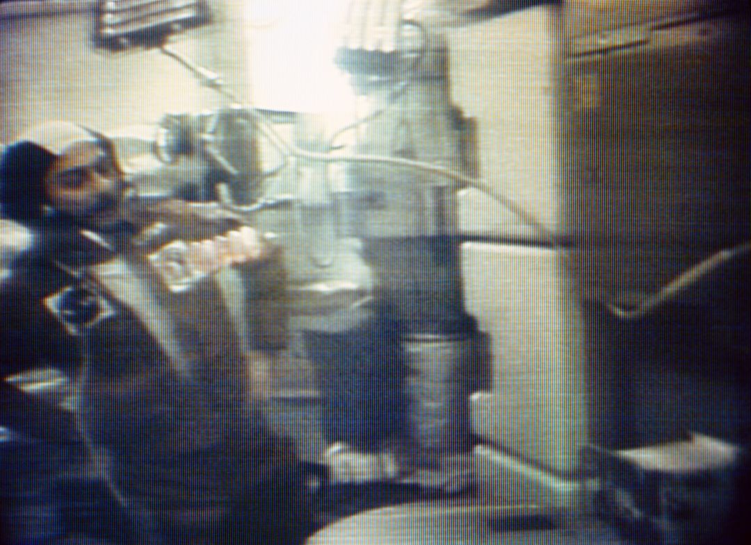 Skylab 3 crew images taken from television transmission - Free Images, Stock Photos and Pictures on Pikwizard.com