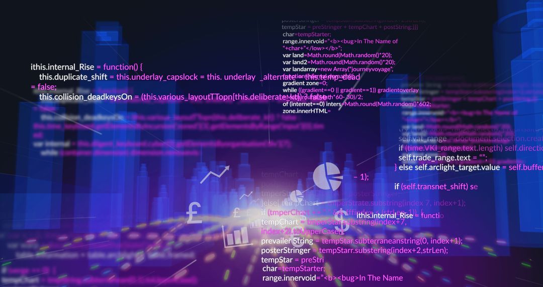 Digital Data Processing Cityscape Innovation