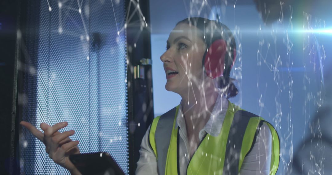 Technology Expert Managing Advanced Server Network