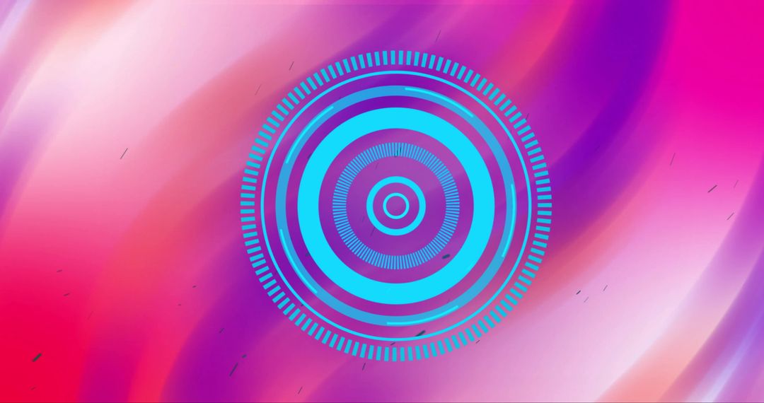 Trendy Abstract Technology Background with Digital Interface Elements