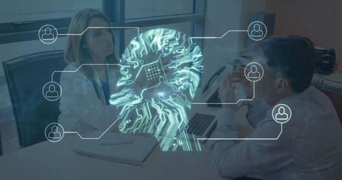 Medical Professionals Discussing AI in Healthcare - Download Free Stock Images Pikwizard.com