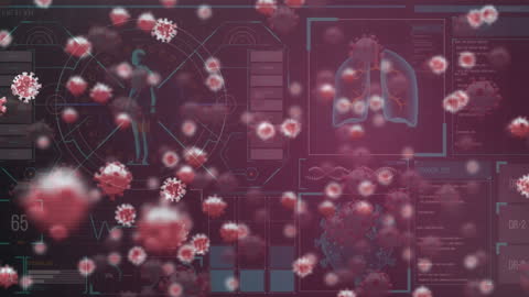 Digital Visualization of COVID-19 Overloading Virtual Medical Technology Interface