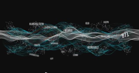 Digital DNA Strand Concept with Networks and Data - Download Free Stock Images Pikwizard.com
