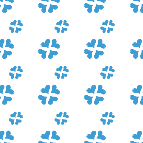 Seamless Blue Heart Pattern on Transparent Background - Download Free Stock Videos Pikwizard.com