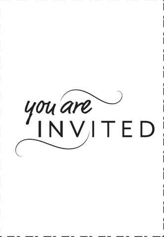 Elegant Transparent You Are Invited Text Design - Download Free Stock Videos Pikwizard.com