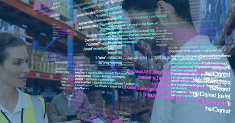 Warehouse Automation with Digital Code and Team Collaboration