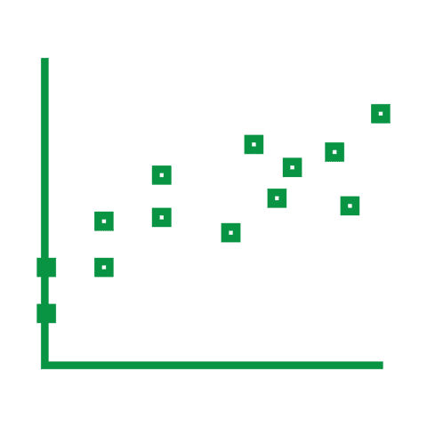 transparent green scatter plot graph vector on transparent background - Download Free Stock Videos Pikwizard.com