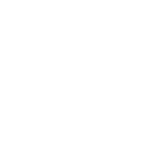 Transparent White 90th Birthday Candle with Pattern Illustration