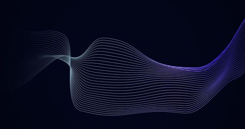 Abstract Digital Wave on Dark Background - Download Free Stock Images Pikwizard.com