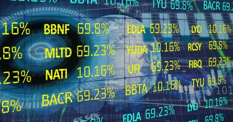 Digital World Finance and Technology Display - Download Free Stock Images Pikwizard.com