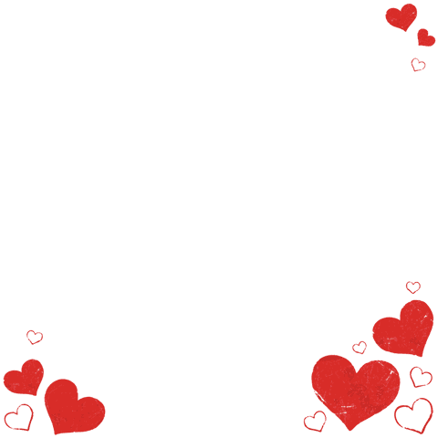 Transparent Heart Frame Red Hearts Decorative Valentines Design - Download Free Stock Videos Pikwizard.com