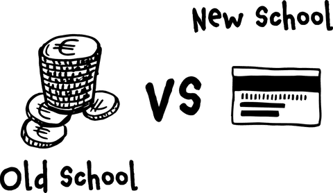 old school vs new school business concept on transparent background - Download Free Stock Videos Pikwizard.com