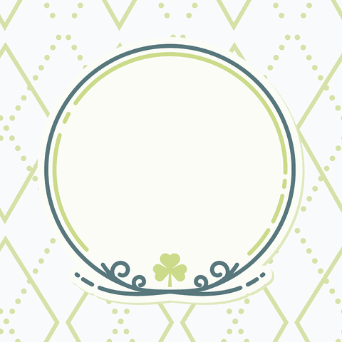 White Circle with Stylish Pattern on Transparent Background - Download Free Stock Videos Pikwizard.com