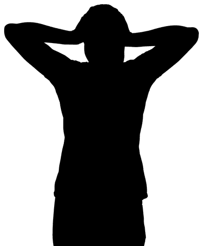 Transparent Silhouette of Woman Holding Head Illustrating Emotions - Download Free Stock Videos Pikwizard.com