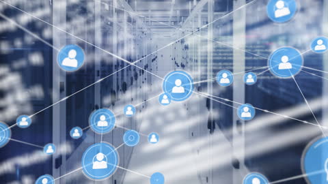 Global Network Connections Over Data Servers