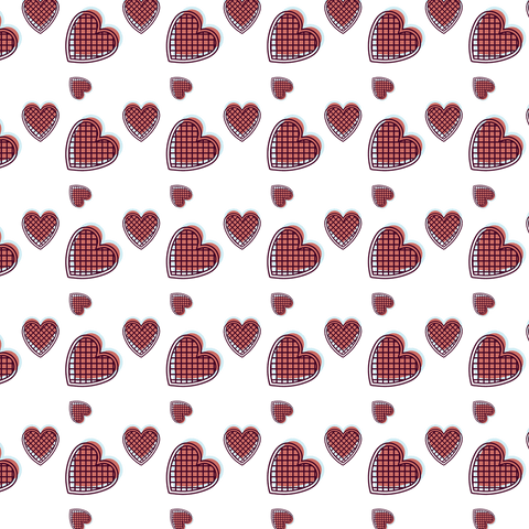 Seamless Red Heart Pattern on Transparent Background - Download Free Stock Videos Pikwizard.com
