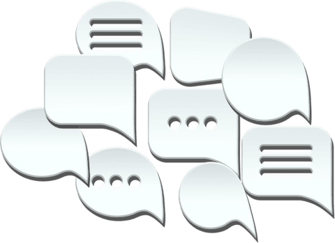 Transparent Speech Bubbles Collection for Communication Designs - Download Free Stock Videos Pikwizard.com