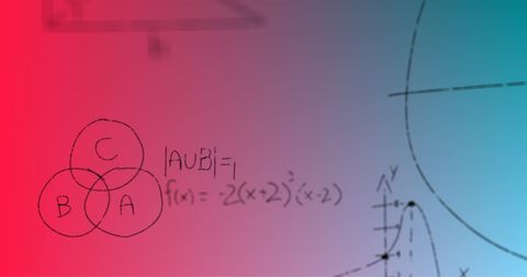 mathematical formula on gradient background - Download Free Stock Images Pikwizard.com