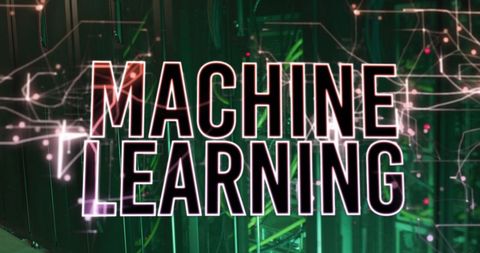 Machine Learning Concept Over Surreal Network Visuals - Download Free Stock Images Pikwizard.com
