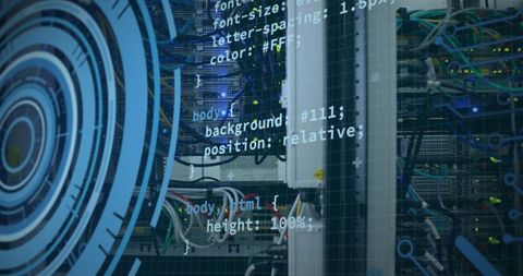 Digital Networking and Coding in Data Center Environment - Download Free Stock Images Pikwizard.com