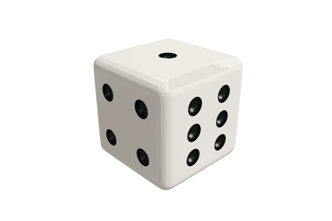 transparent 3d dice illustration exciting board game element - Download Free Stock Videos Pikwizard.com