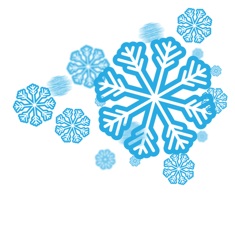 blue snowflakes intricate design on transparent background - Download Free Stock Videos Pikwizard.com