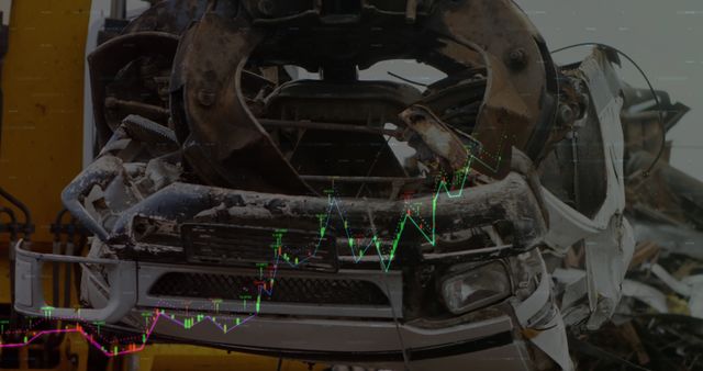 Rising Market Trends Amidst Industry Scrap - Download Free Stock Images Pikwizard.com