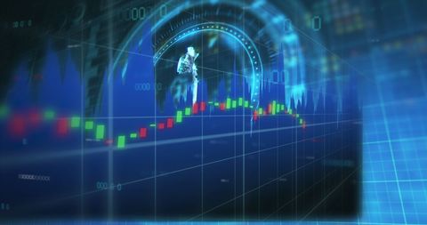 Futuristic Forex Trading Digital Display with Euro Symbol - Download Free Stock Images Pikwizard.com