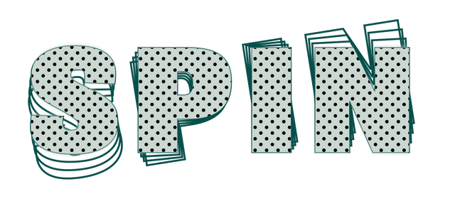 Stylish Transparent Spin Text Banner with Dot Pattern - Download Free Stock Videos Pikwizard.com