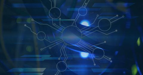 futuristic digital network with interconnected nodes - Download Free Stock Images Pikwizard.com